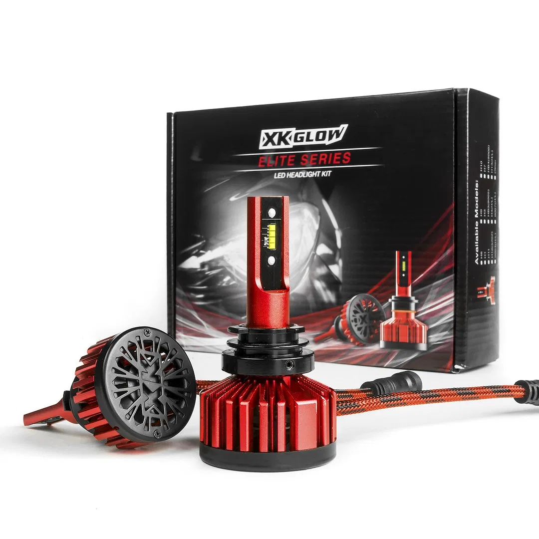 XK045002-880 – XK GLOW Headlight Bulb, 880 LED Bulb 23 Watt 9 To 32 Volt White Beam Color 3000 Lumens 6000K Light Col...